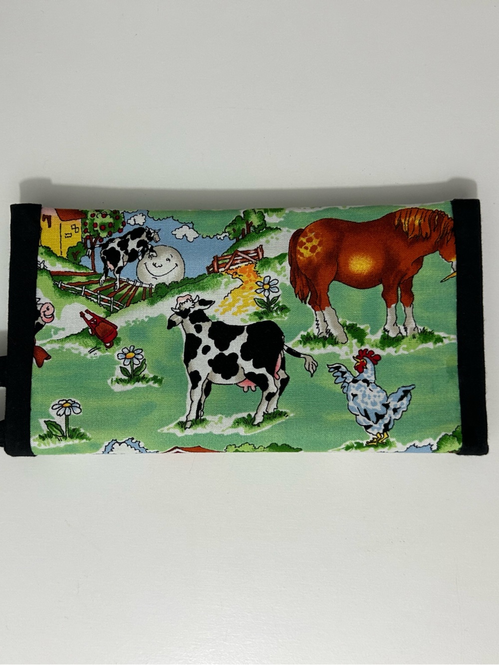 NWOT Barnyard Scene Wallet Wristlet - Picture 3 of 11